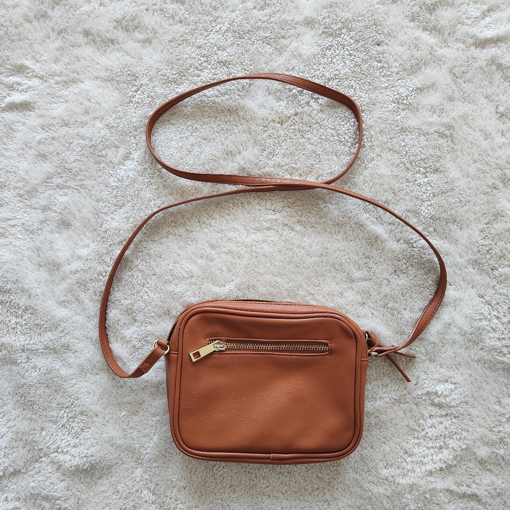 Cognac Color Crossbody